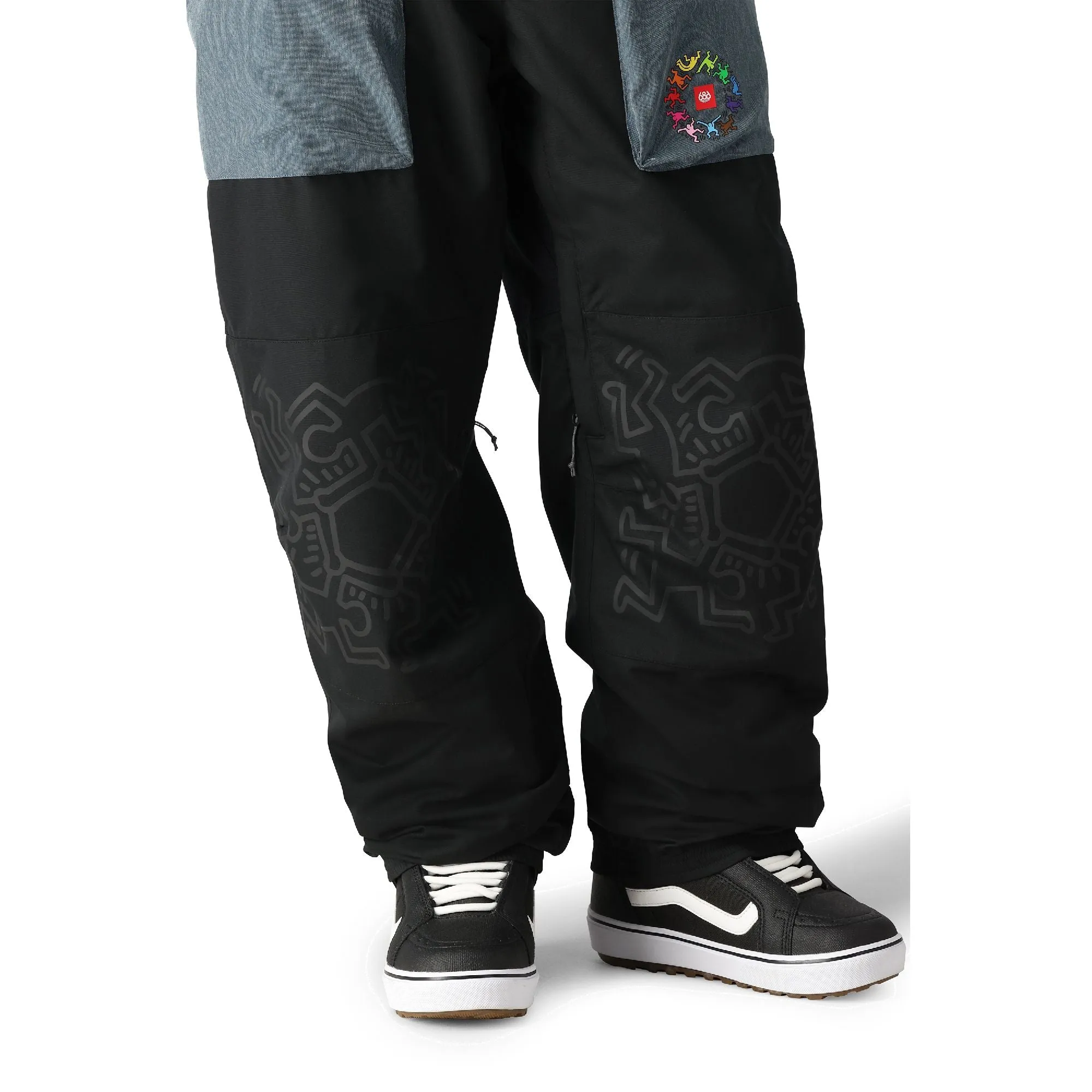 686 Keith Haring Ghost Snow Pants