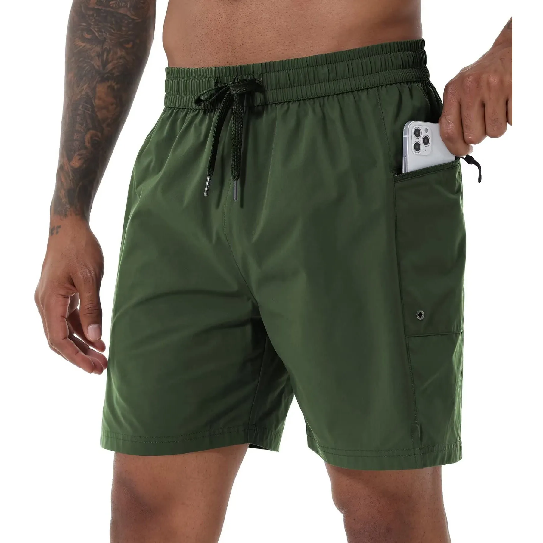 Adam - Men's Quick-Dry Swim Shorts