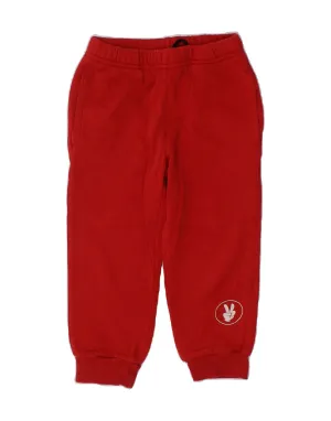 ADIDAS Baby Boys Joggers Tracksuit Trousers 18-24 Months  Red