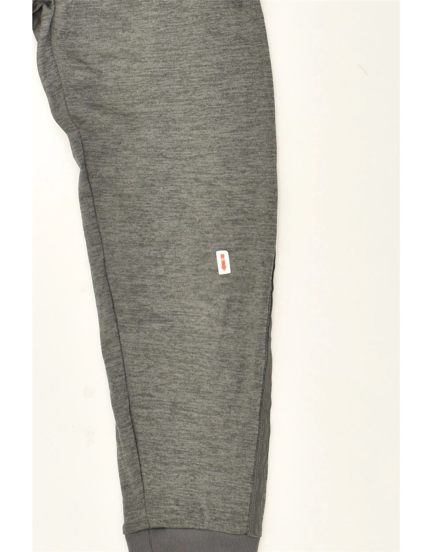 ADIDAS Boys Tracksuit Trousers Joggers 7-8 Years Small  Grey