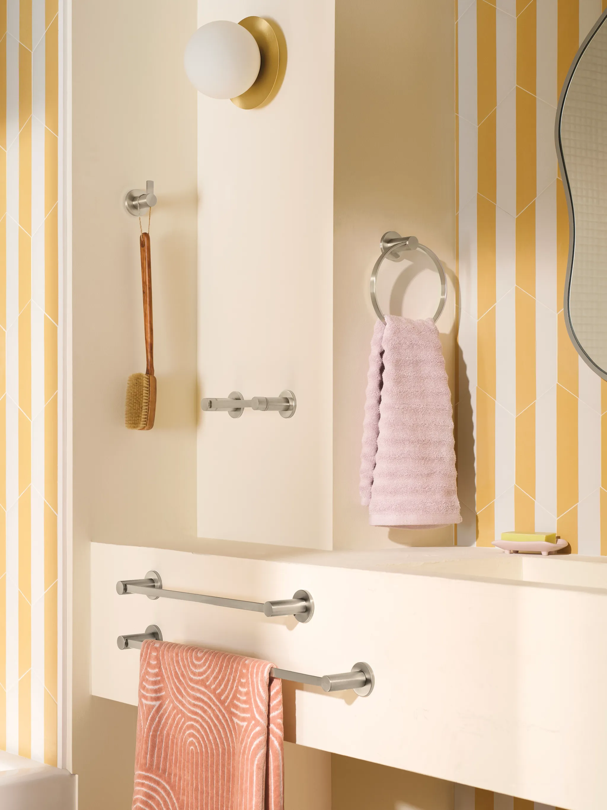 Avri Chrome robe hook