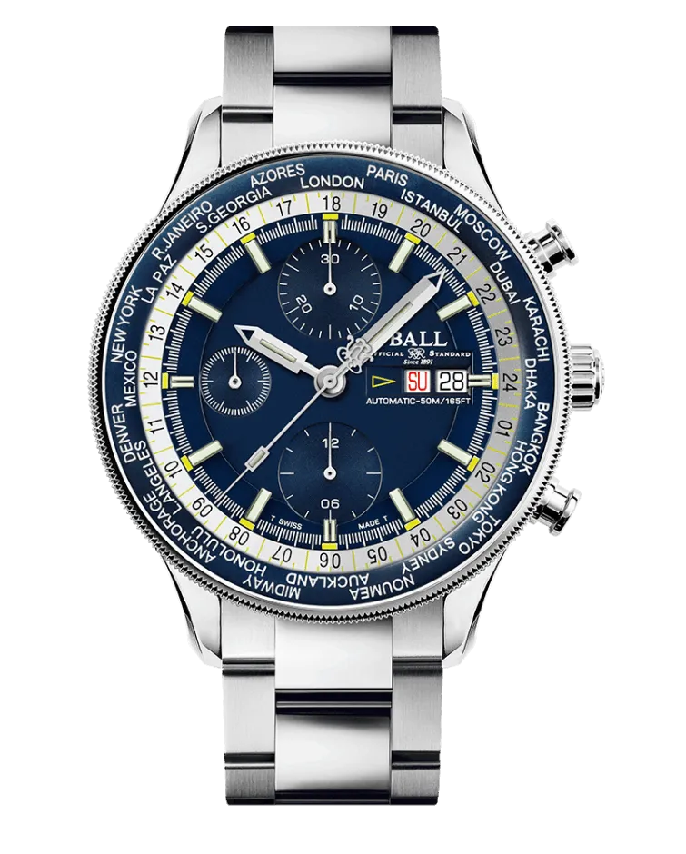 BALL Engineer II Navigator World Time Chronograph (44mm) CM3388D-S-BE