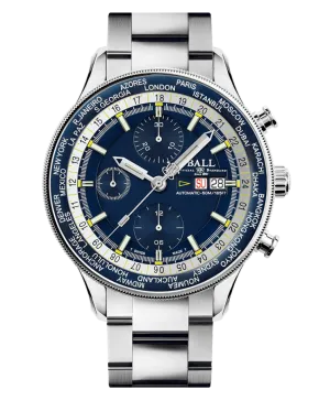 BALL Engineer II Navigator World Time Chronograph (44mm) CM3388D-S-BE