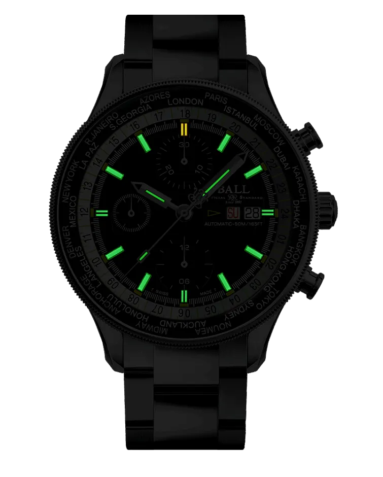 BALL Engineer II Navigator World Time Chronograph (44mm) CM3388D-S-BE