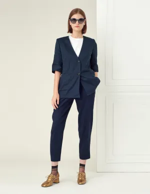 BORA AKSU Navy blue blazer