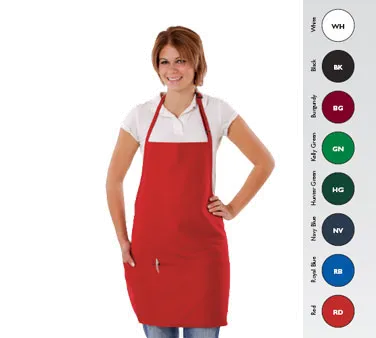 Chef Revival 612BAFH-Navy Blue Bib Apron