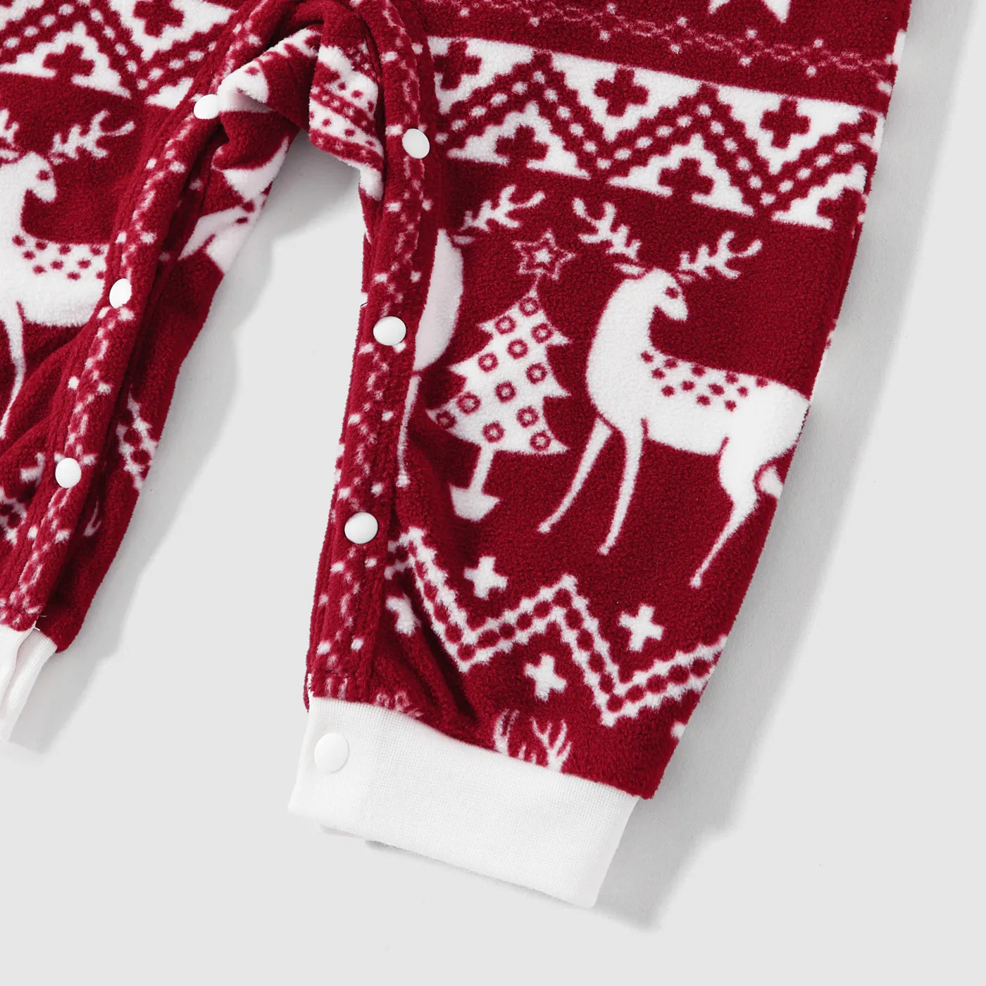 Christmas Family Matching Festival All-over Print Long-sleeve Pajamas Sets(Flame resistant)