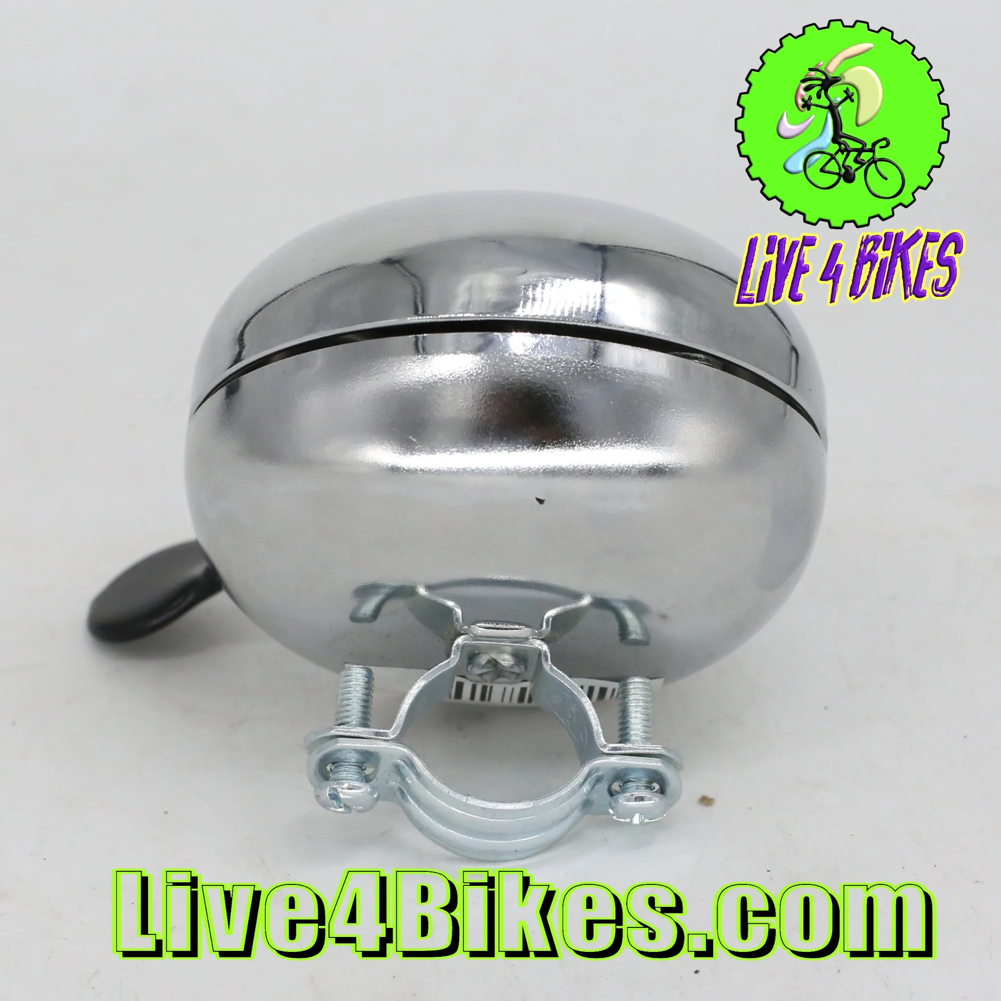 Classic Chrome Large Vintage Bicycle Bell 80mm -Live4Bikes