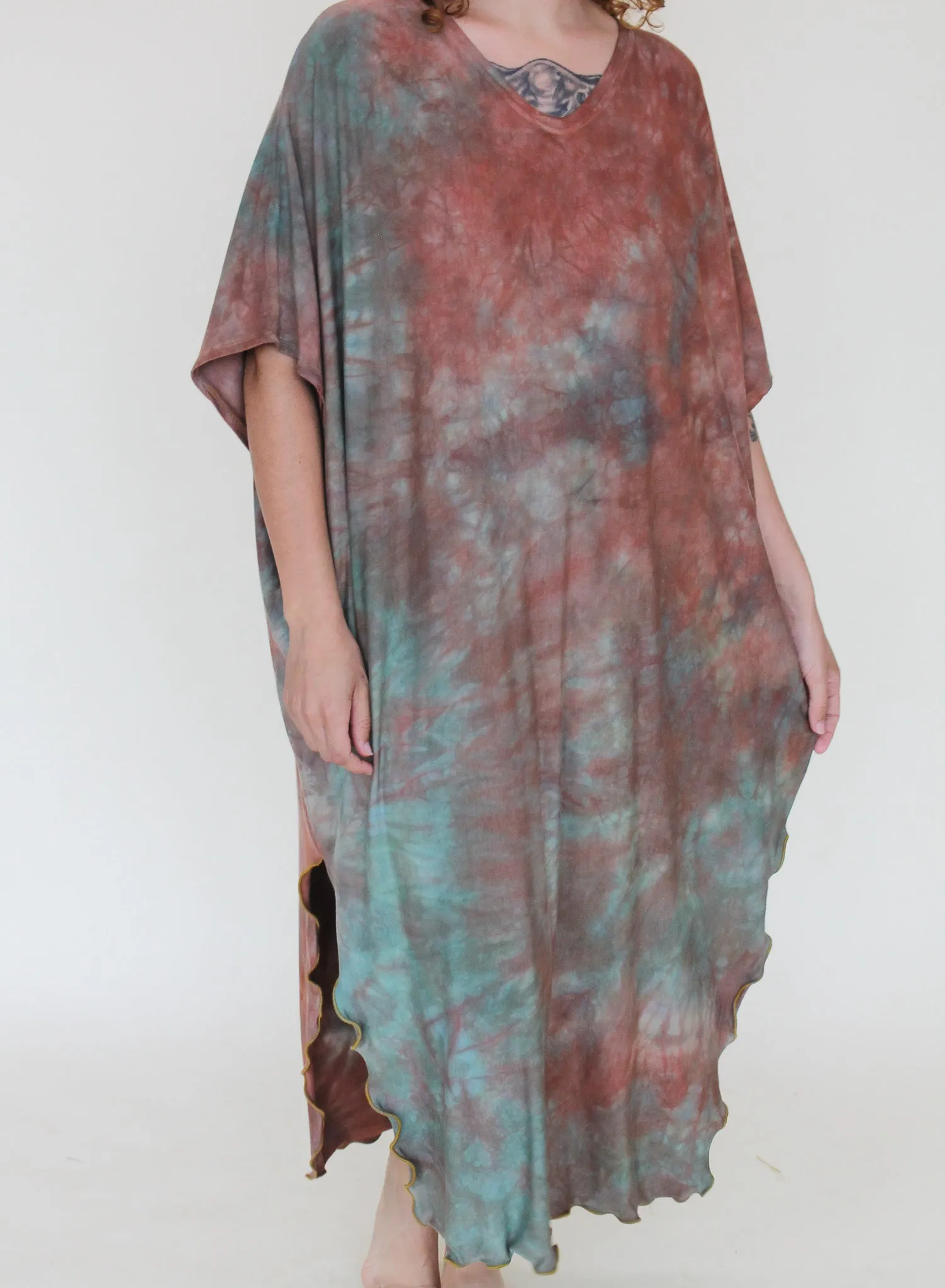 'Druzy Chrysocolla' Priestess Kaftan