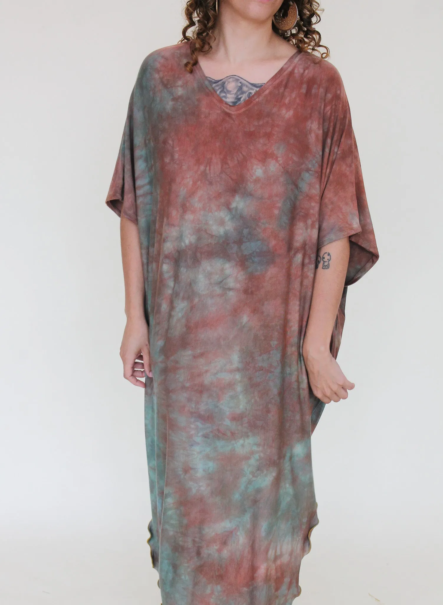 'Druzy Chrysocolla' Priestess Kaftan