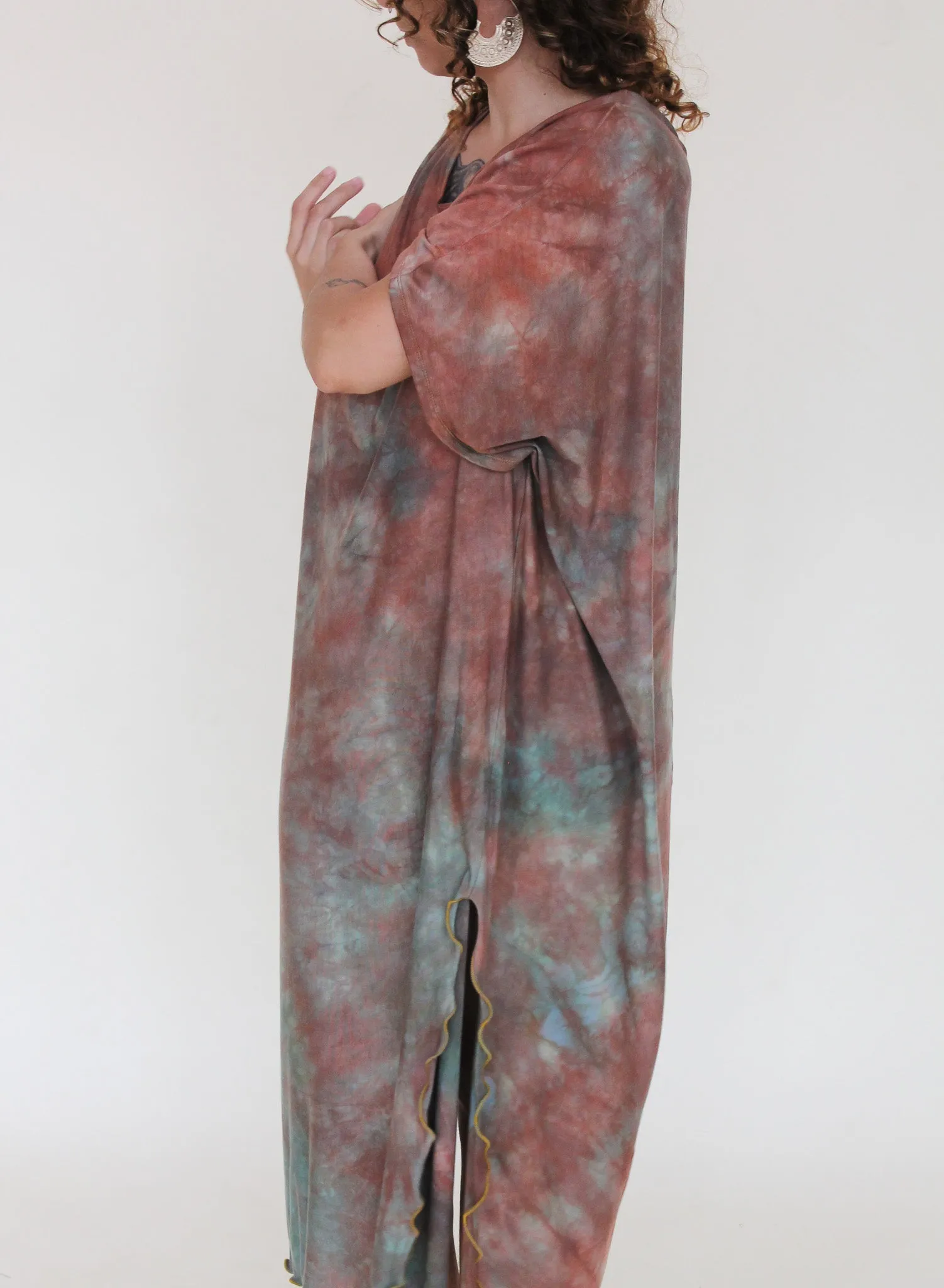 'Druzy Chrysocolla' Priestess Kaftan
