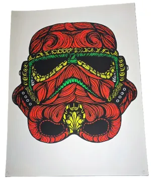 El Trooper Star Wars Silkscreen Print by JC Rivera