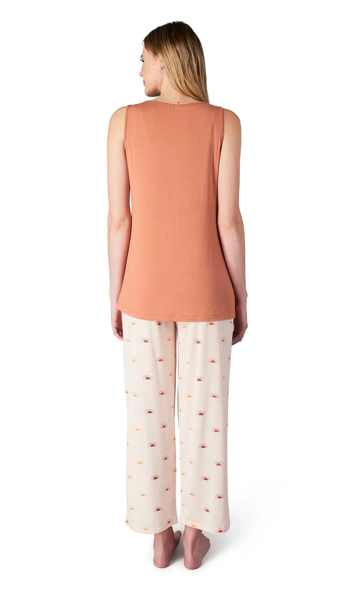 Everly Grey 3-Piece Analise PJ Pant Set / Sunrise
