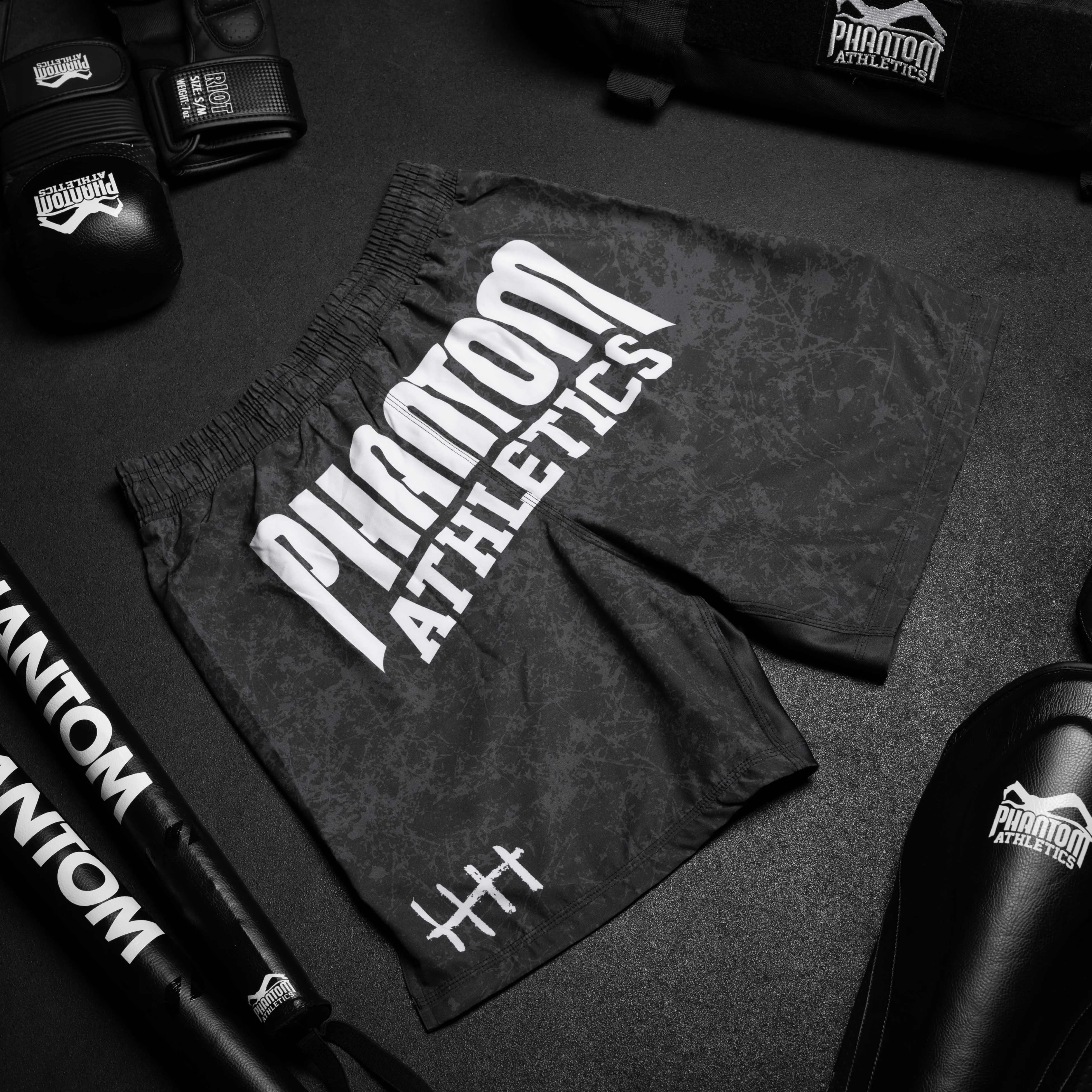 Fightshorts EVO Serious - Schwarz