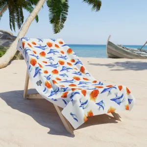 Fishies Beach Towel