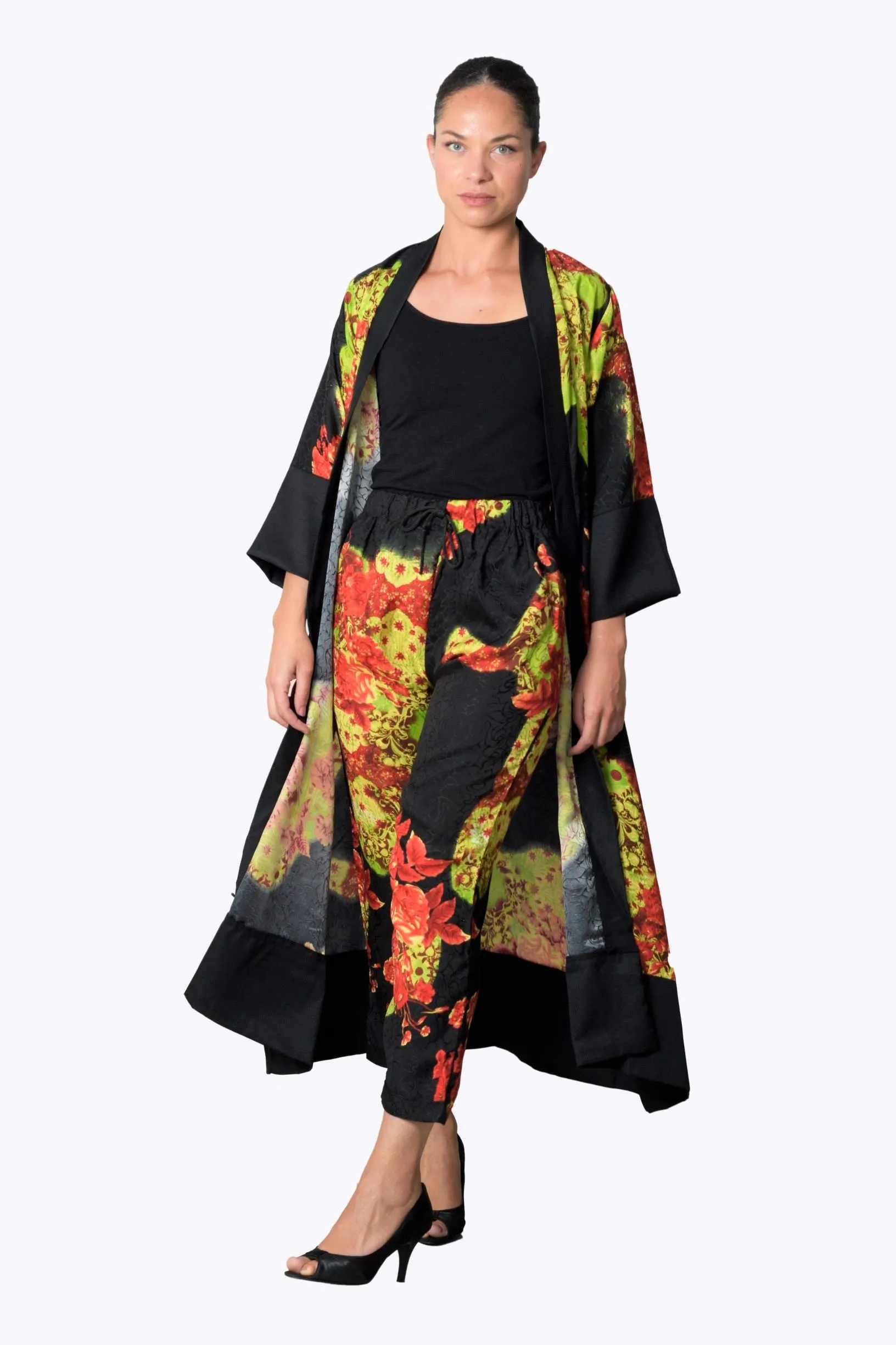 Fleur kimono robe