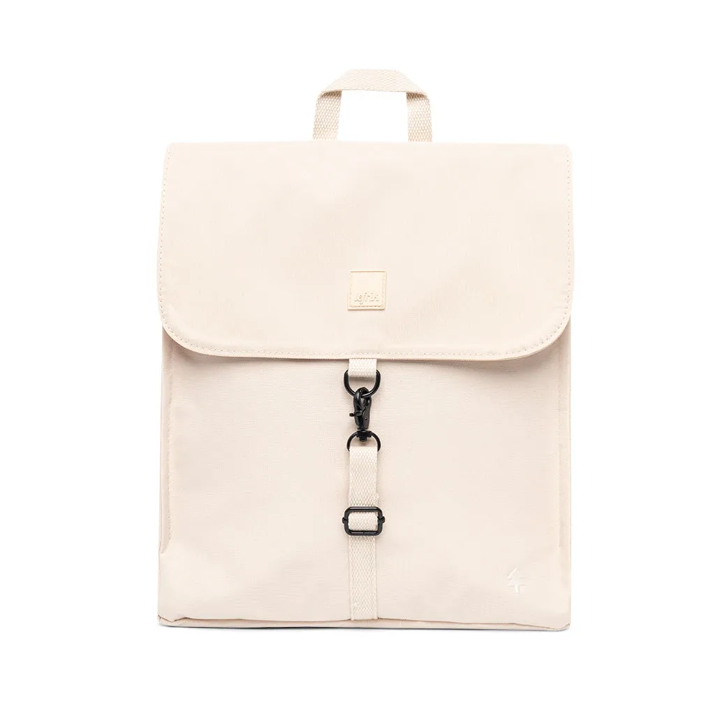 Handy Mini Backpack Stripes Ecru