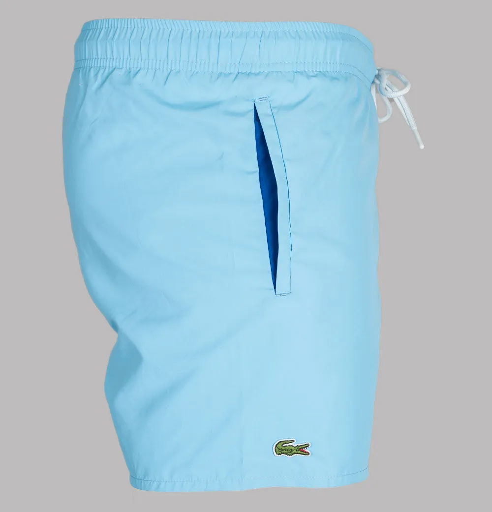 Lacoste Light Quick-Dry Swim Shorts Light Blue