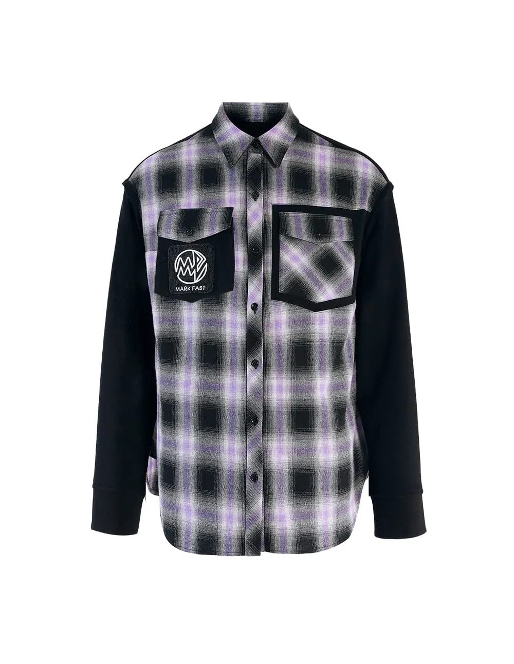 Lavender Purple Check Jacket