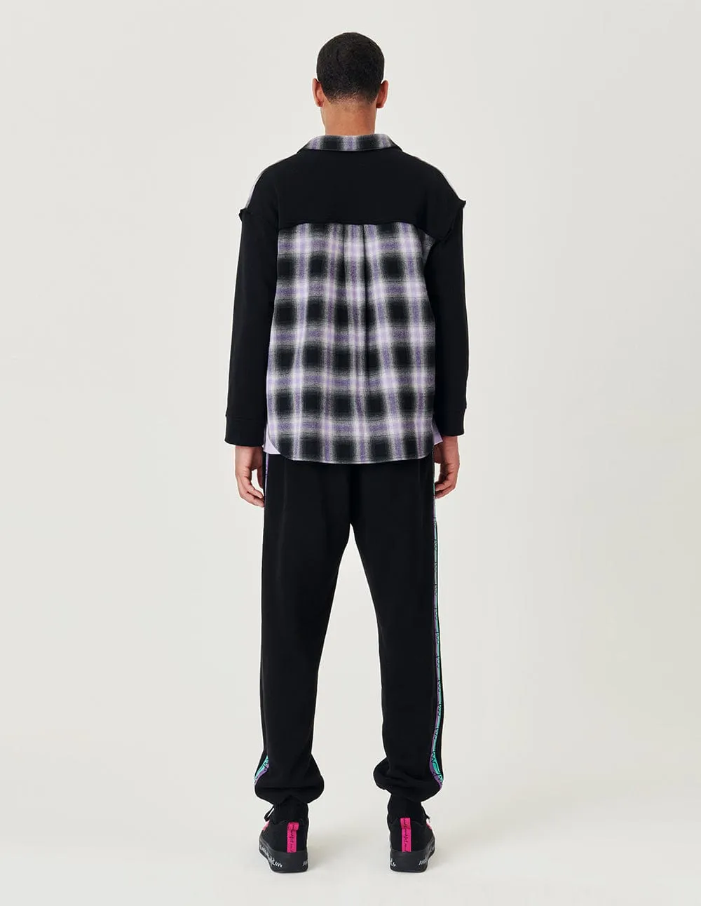 Lavender Purple Check Jacket