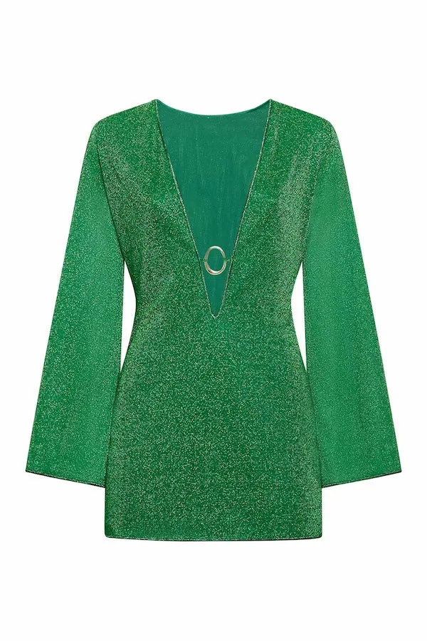 Lumiere O Gem Kaftan Emerald Green