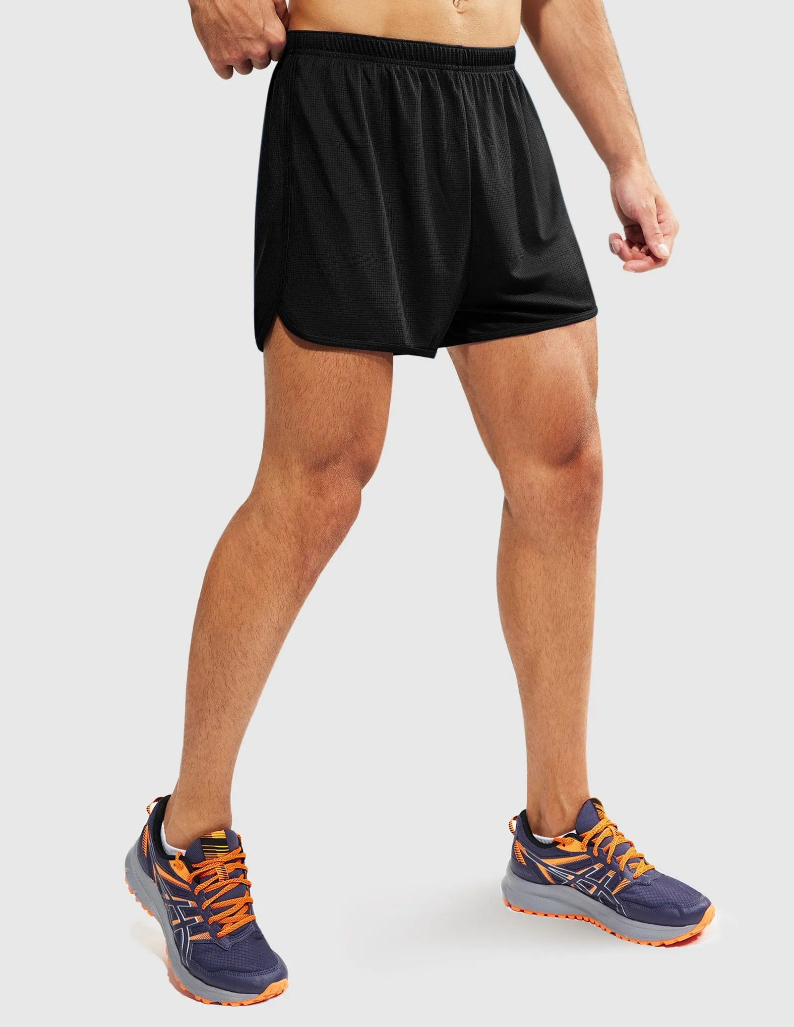Men's 3-Inch Quick Dry Running Shorts with Liner