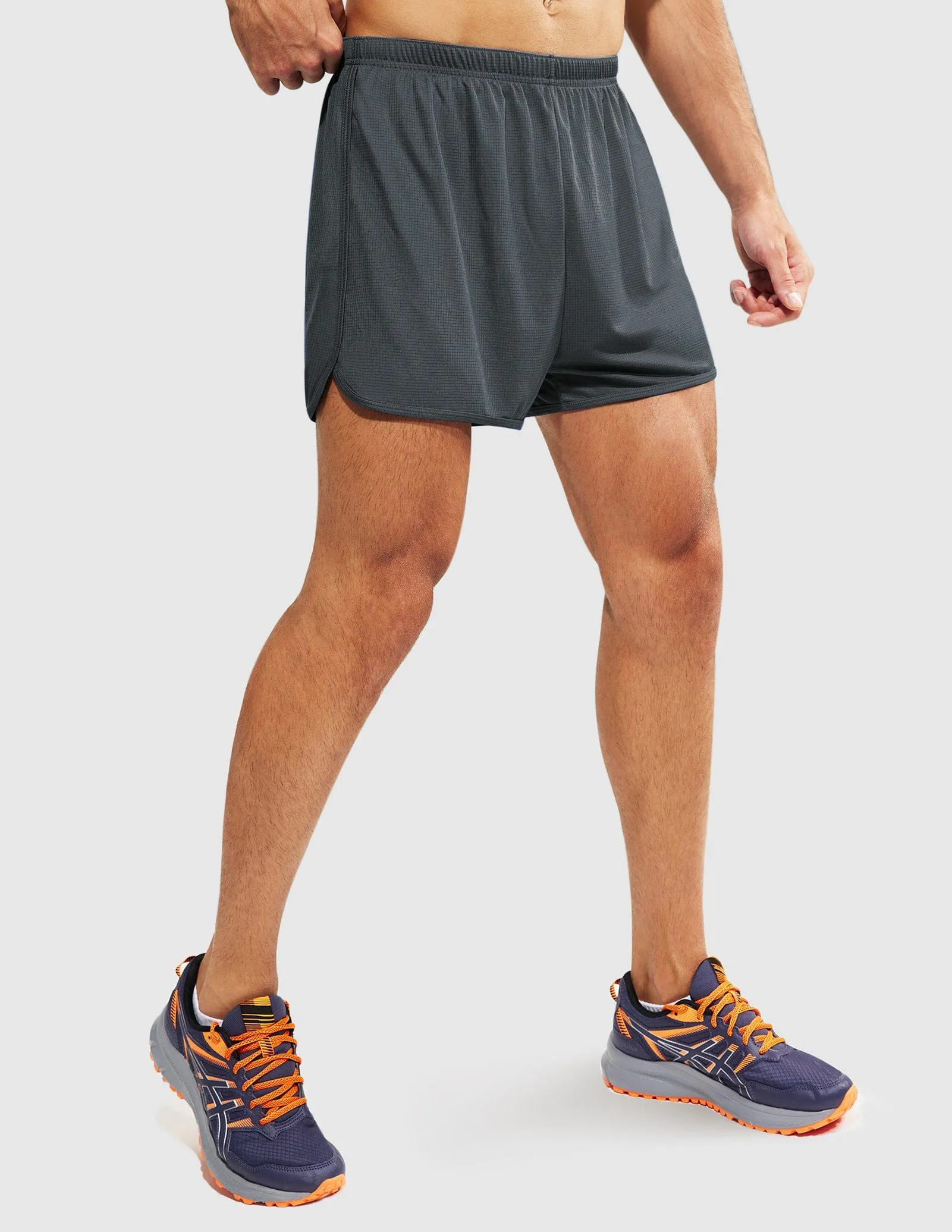 Men's 3-Inch Quick Dry Running Shorts with Liner