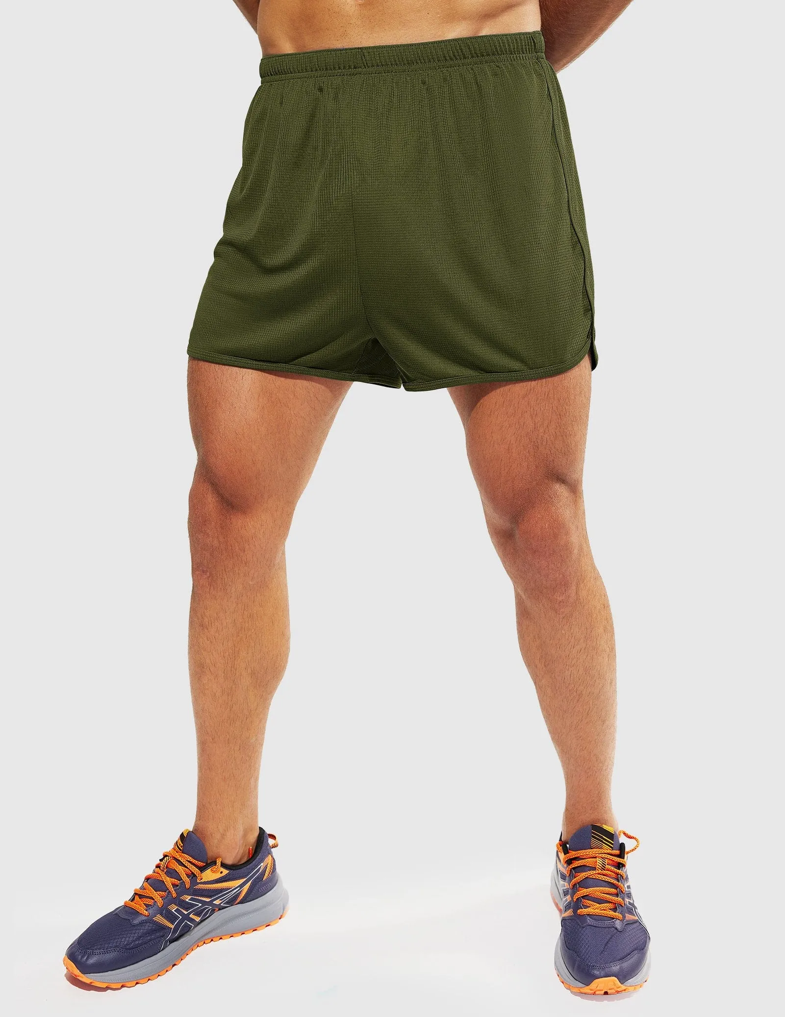 Men's 3-Inch Quick Dry Running Shorts with Liner