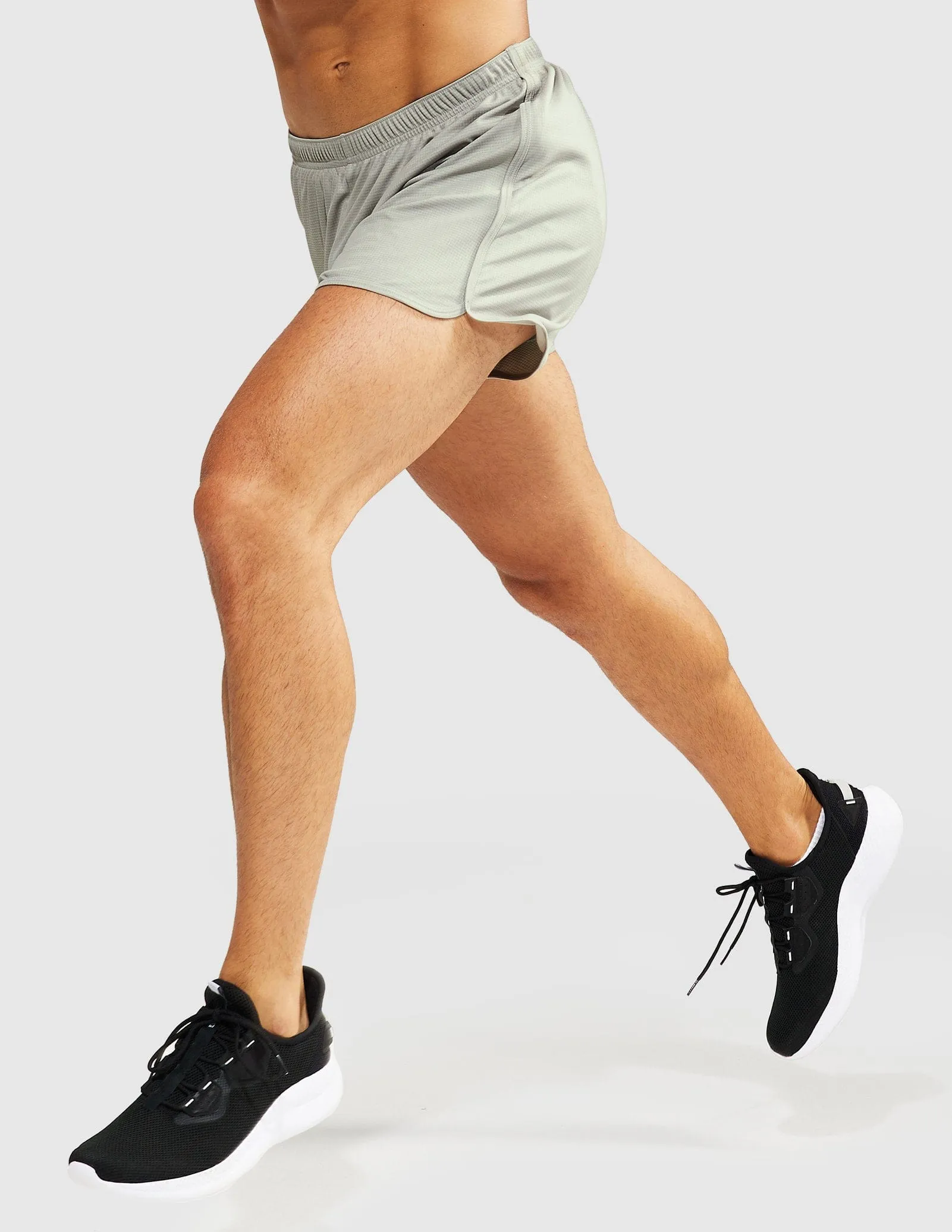 Men's 3-Inch Quick Dry Running Shorts with Liner