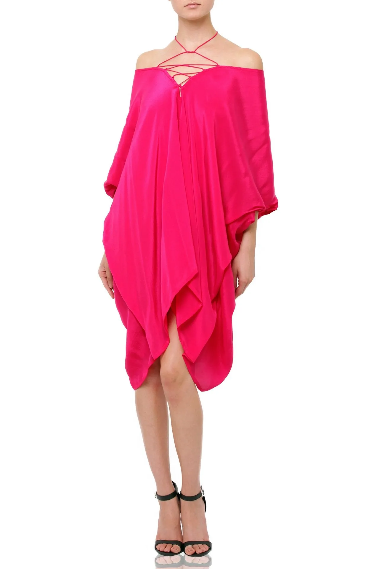 Mini Pink Cocktail Dress