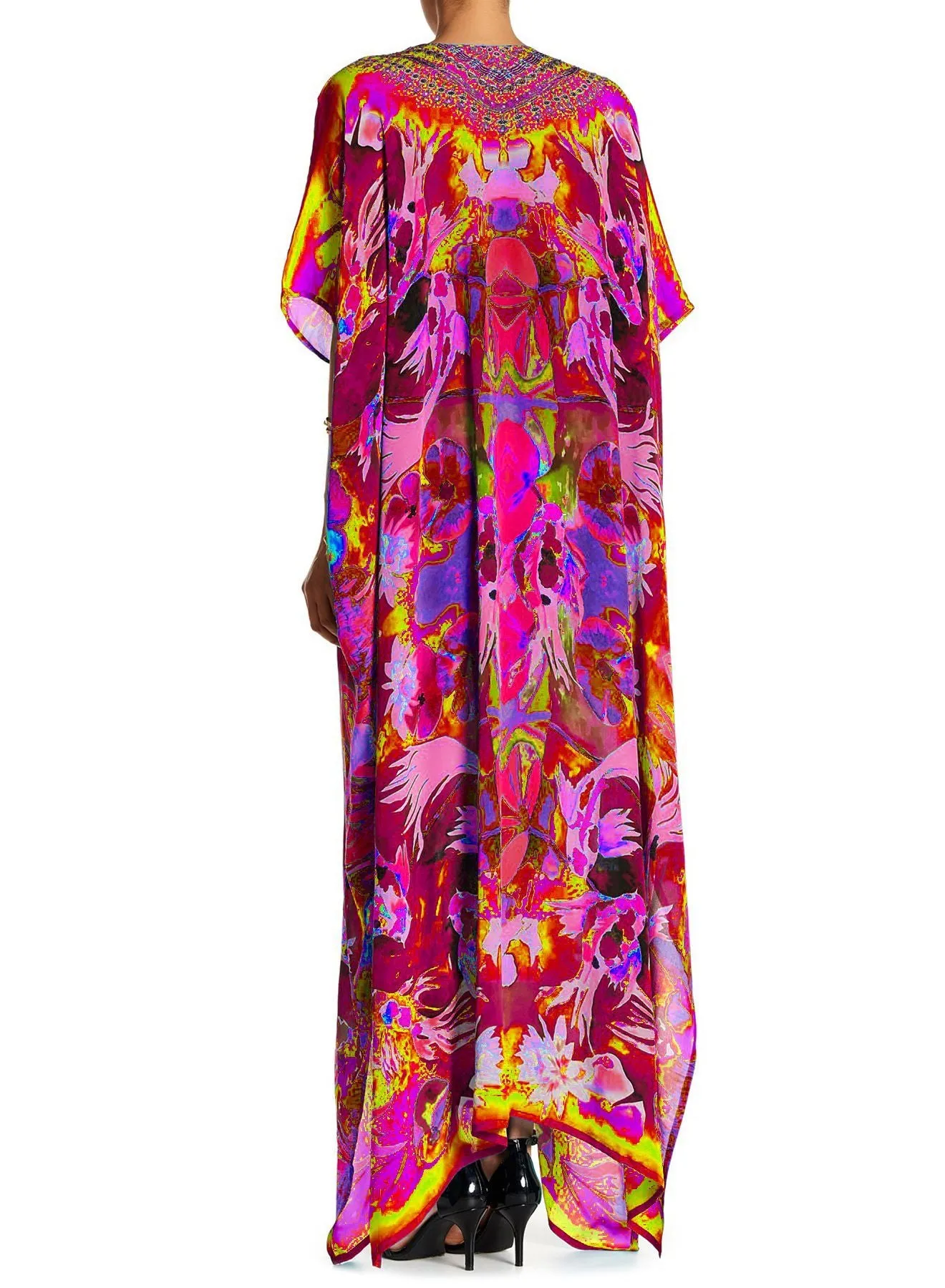 Multi Wear Long Kaftan Dress