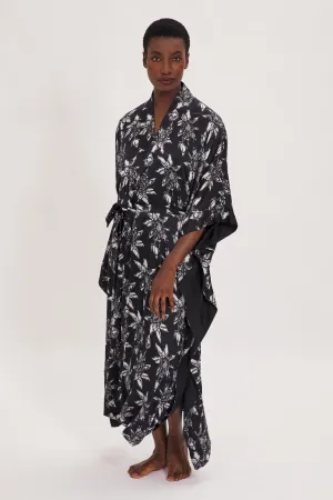 Organic Peace Silk Kimono - Full Gown