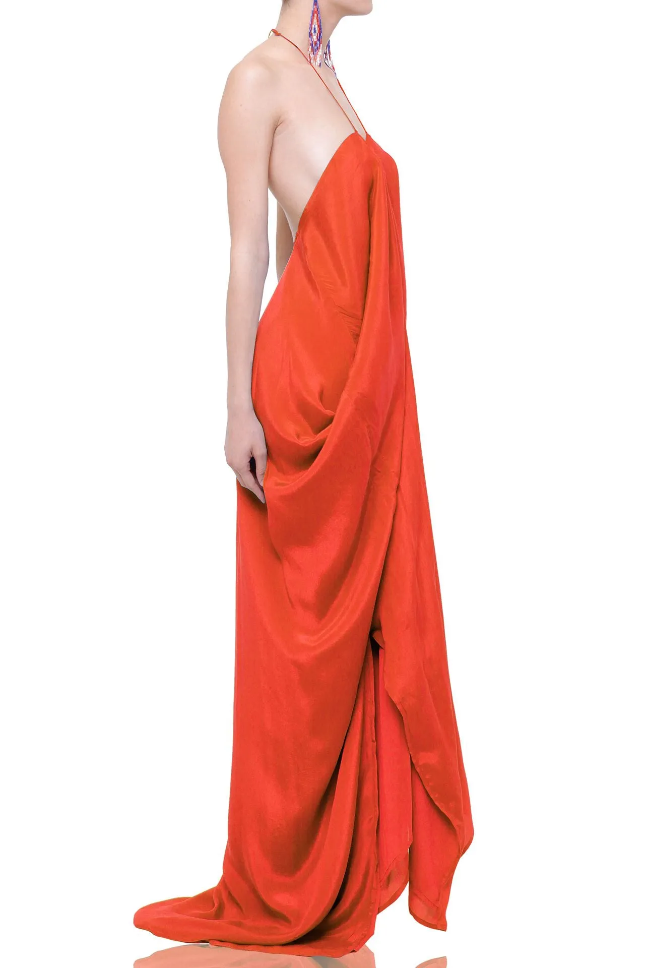Oxi Fire Kaftan Party Wear Dress