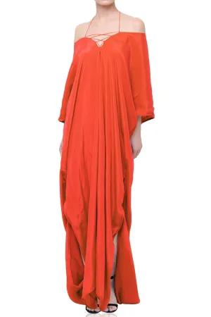 Oxi Fire Kaftan Party Wear Dress