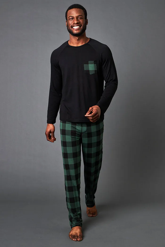 Pajama Set: Long Sleeve Shirt   Pajama Pant