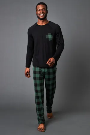 Pajama Set: Long Sleeve Shirt   Pajama Pant