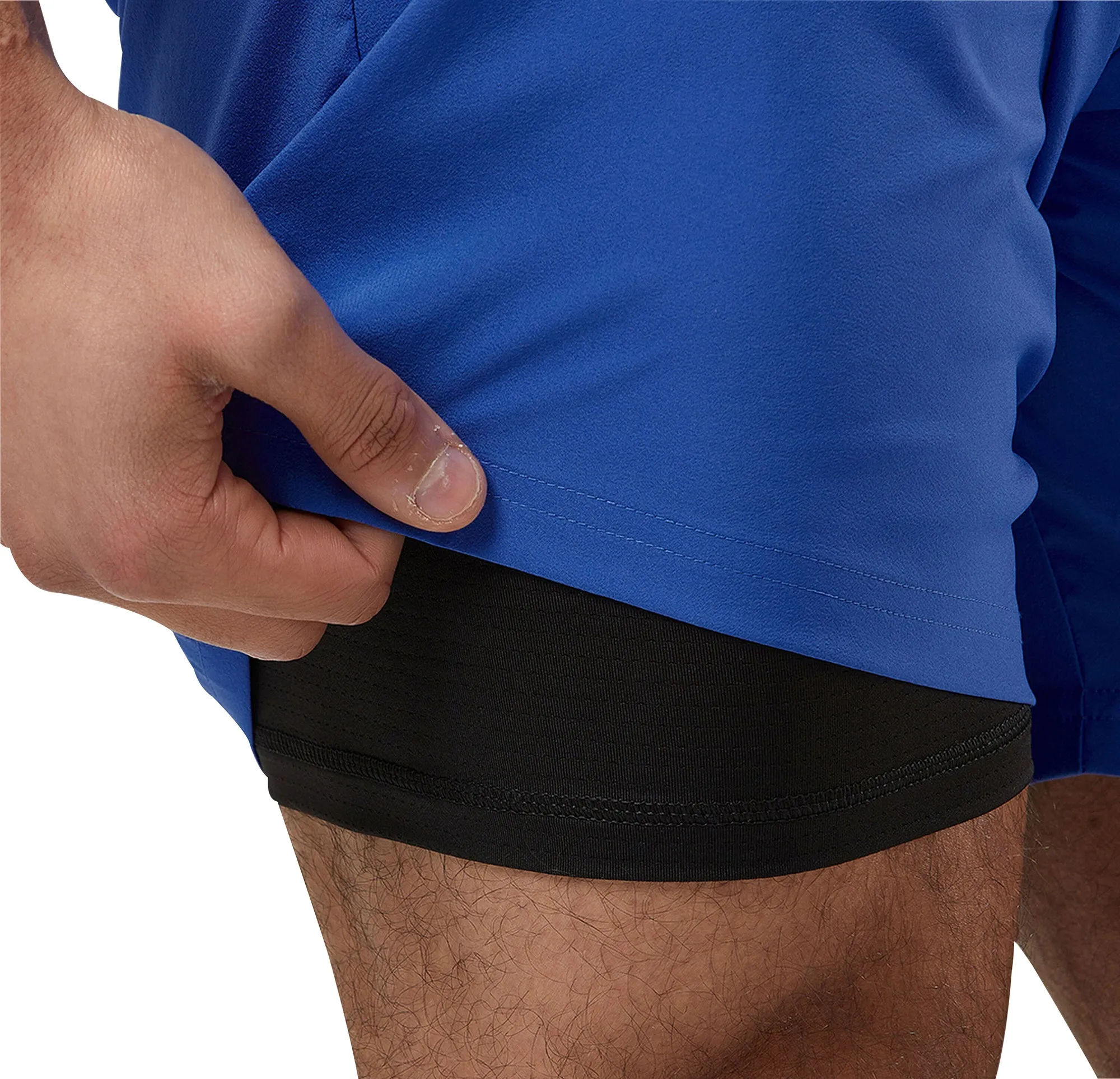 Puma Favourite 2 In 1 Mens Running Shorts - Blue
