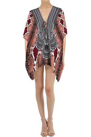 Python Print Caftan Tops for women