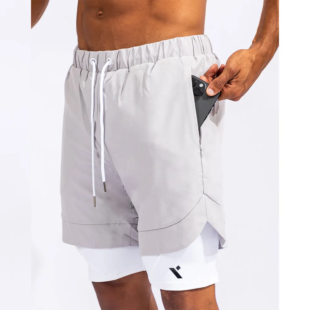Quwati Men's Reps 2 in 1 Shorts