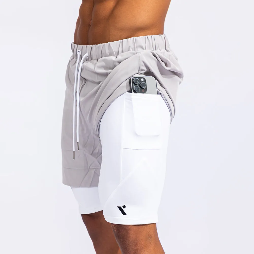 Quwati Men's Reps 2 in 1 Shorts