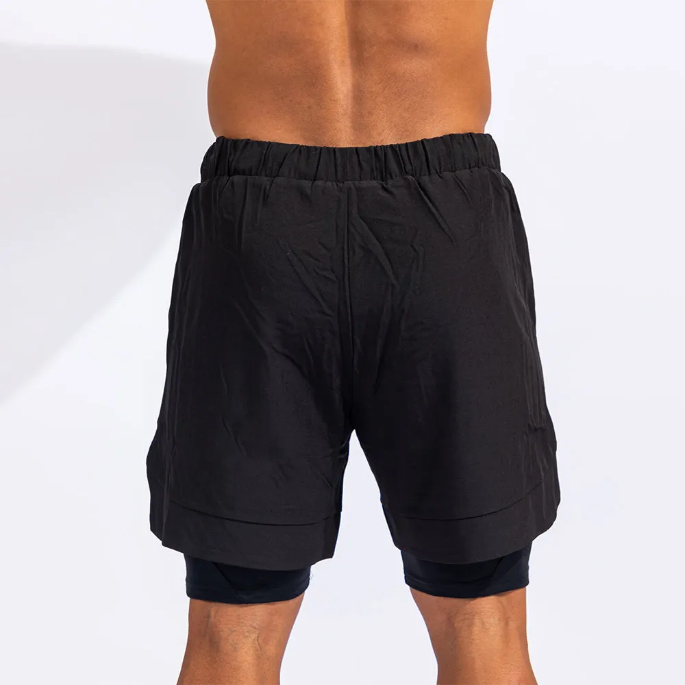Quwati Men's Reps 2 in 1 Shorts