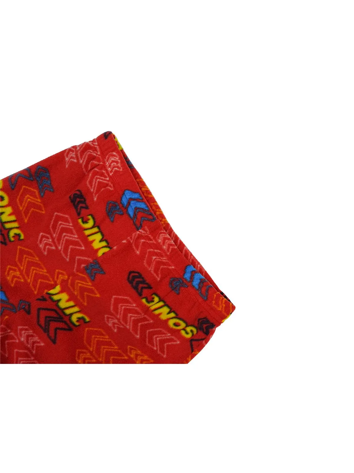 Sonic The Hedgehog Boys' 2 Piece Pajama Set, Fleece Pants