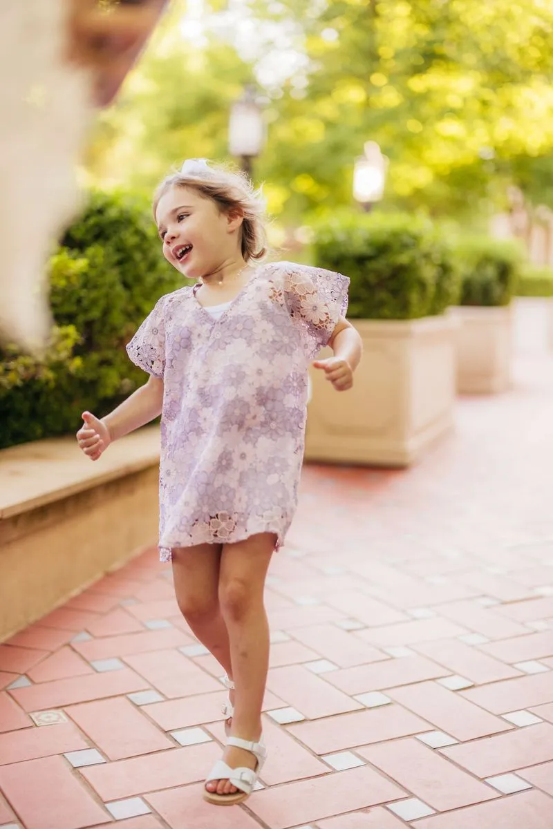 The Jasmine Kaftan Mini - Lavender by Tela Mercantile (HerStory Exclusive)