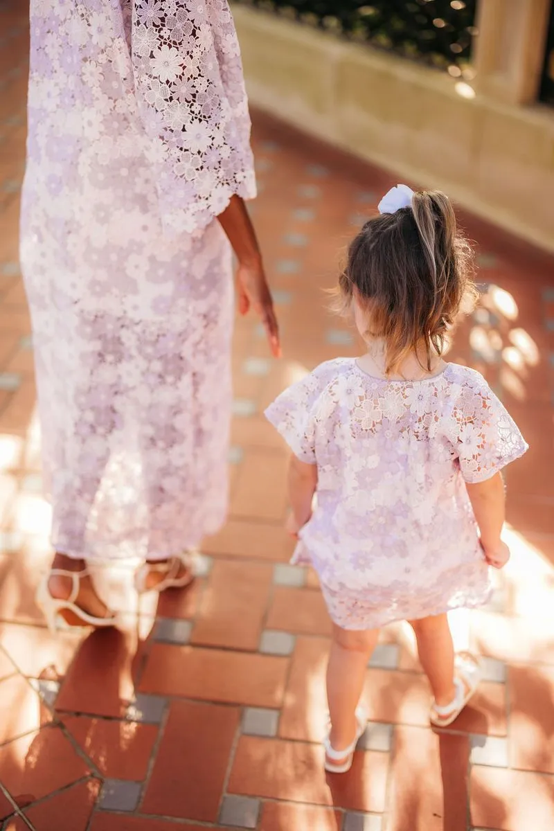 The Jasmine Kaftan Mini - Lavender by Tela Mercantile (HerStory Exclusive)