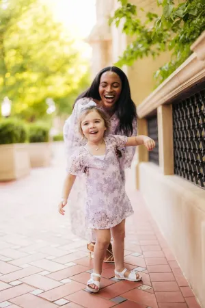 The Jasmine Kaftan Mini - Lavender by Tela Mercantile (HerStory Exclusive)