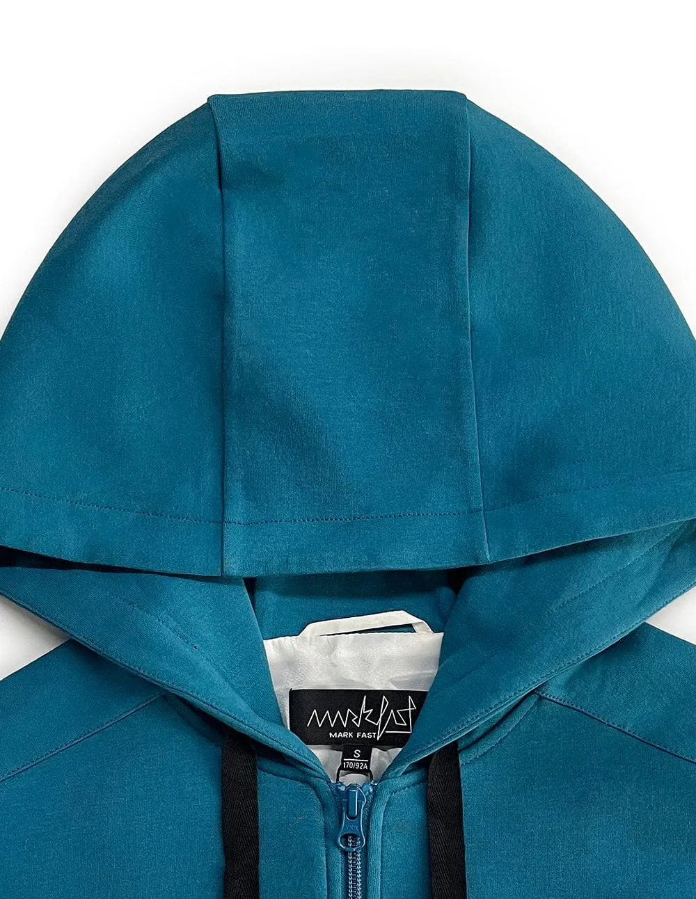 Unisex Hooded Colour-Block Casual Jacket