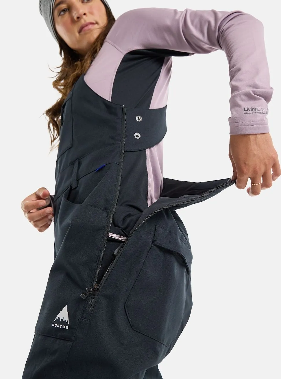 Women's Burton Avalon Stretch 2L Bib Pants - Short