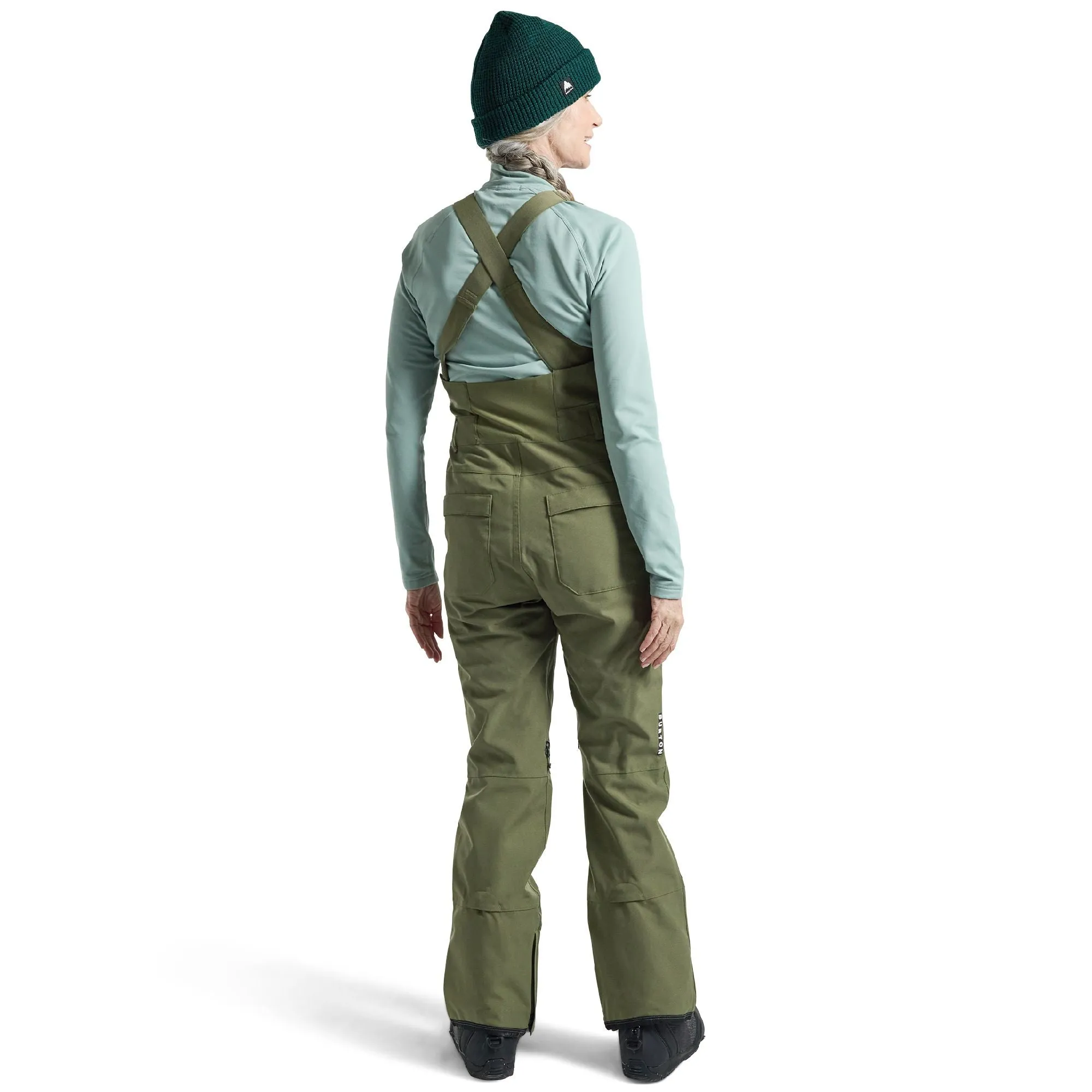 Women's Burton Avalon Stretch 2L Bib Pants - Short