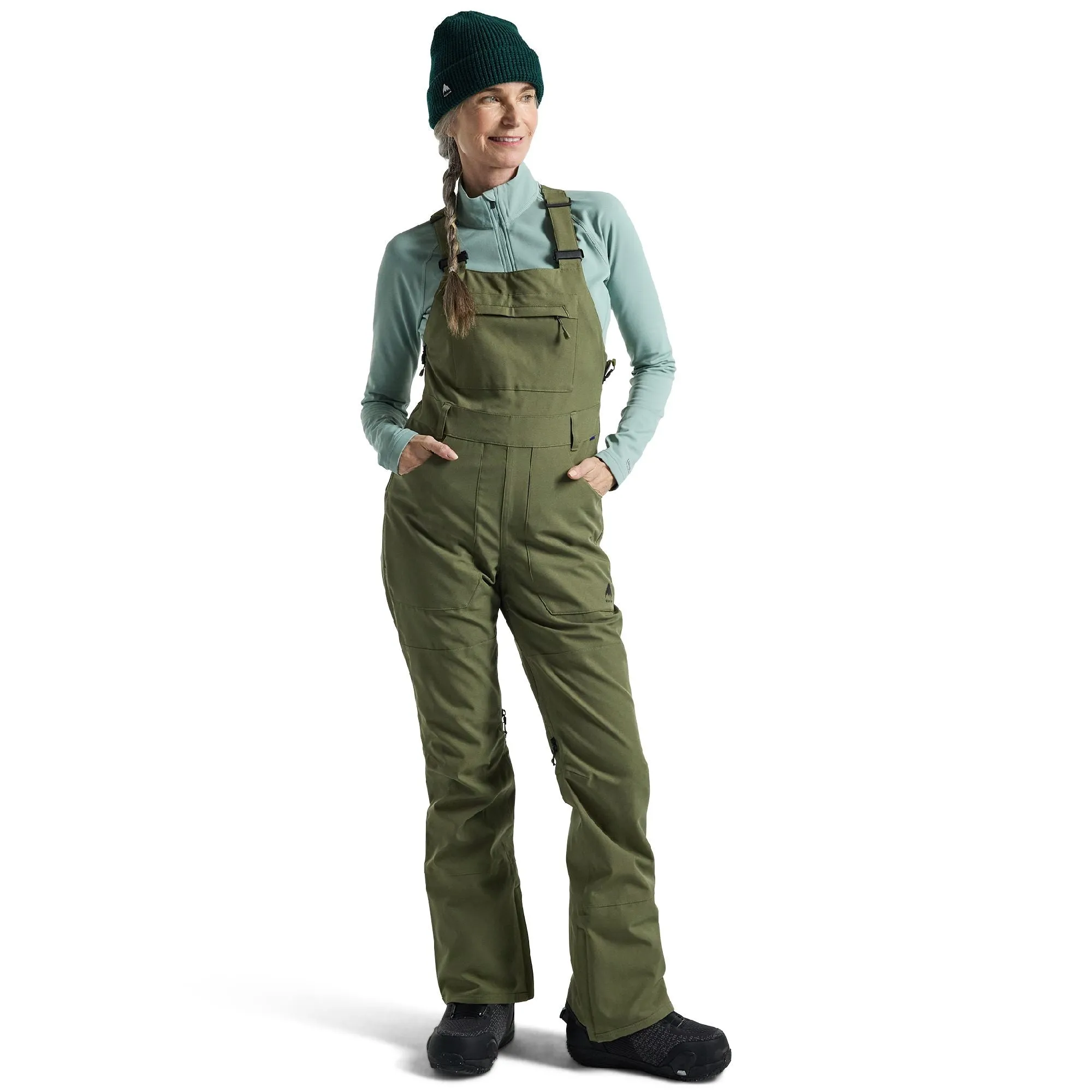 Women's Burton Avalon Stretch 2L Bib Pants - Short