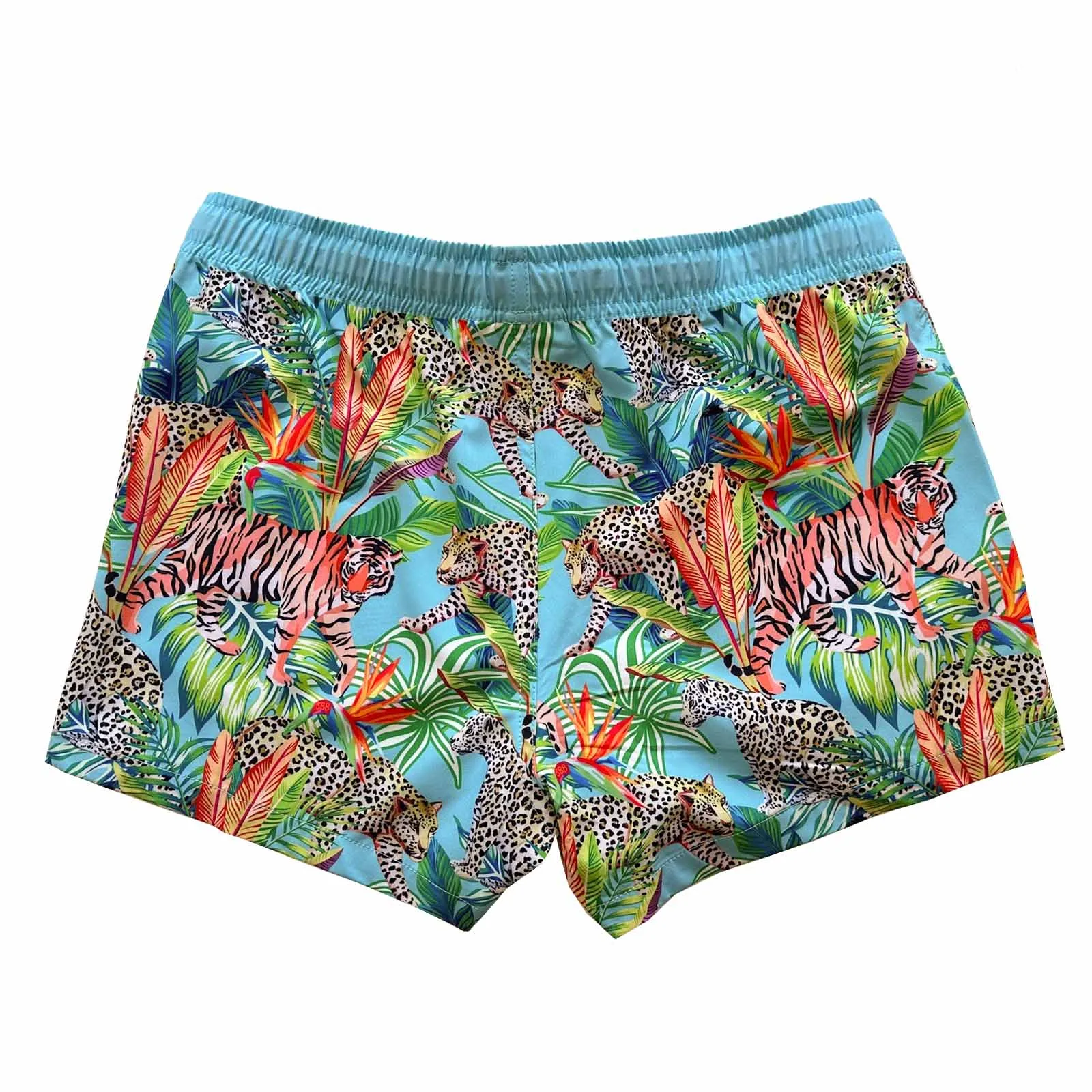 Women's Stretchy Shorts: Jungle Brothers